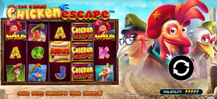 Play The Great Chicken Escape slot