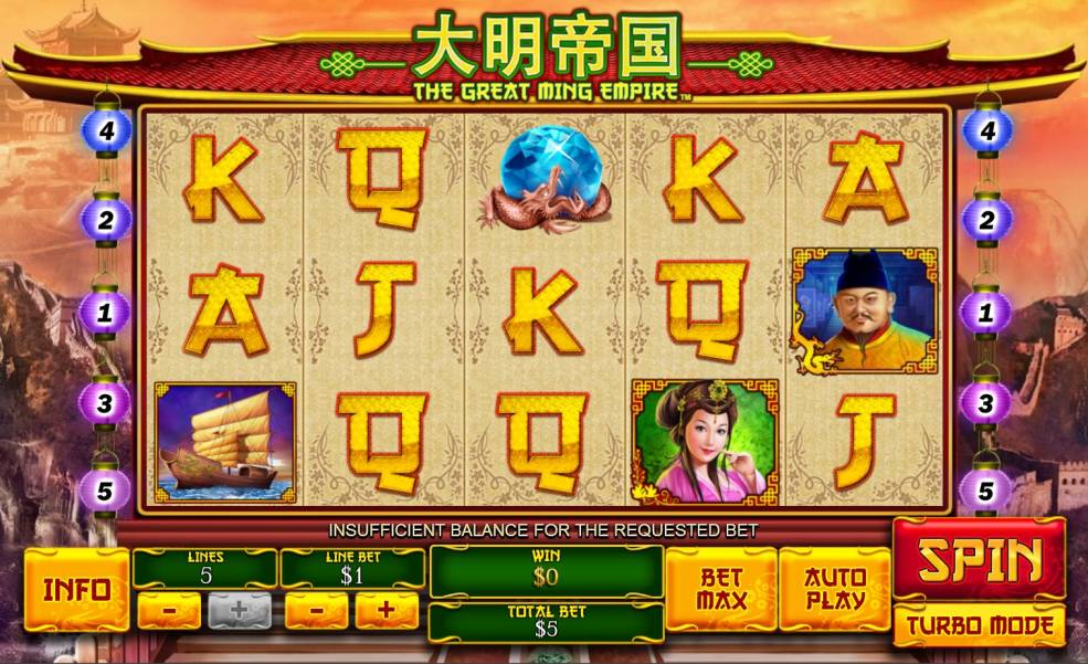 The Great Ming Empire slot