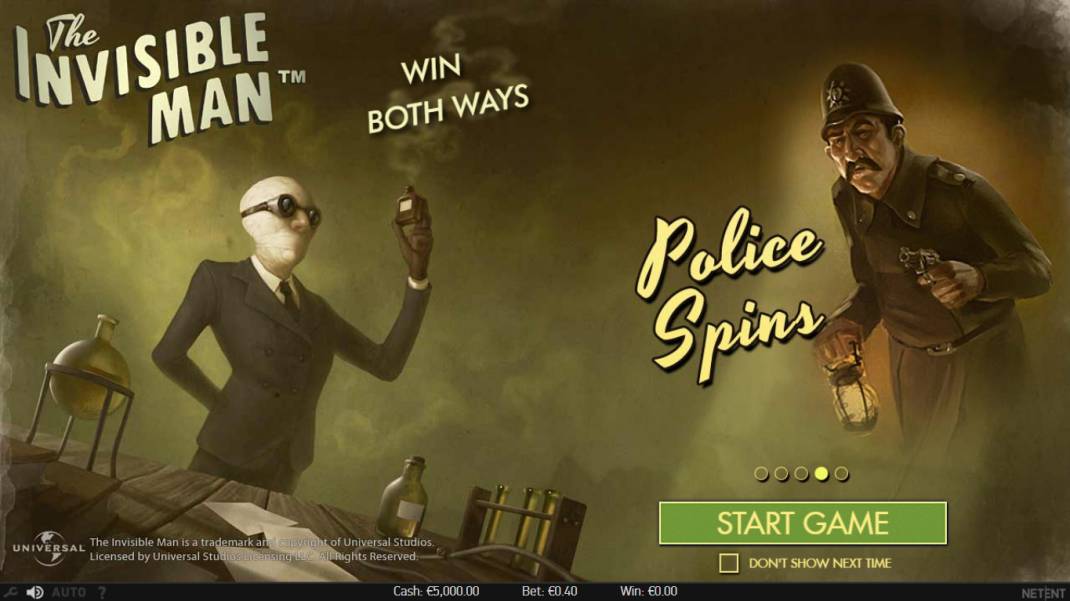 The Invisible Man slot
