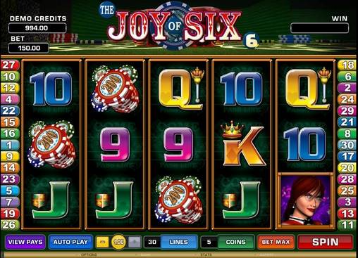 The Joy of Six slot