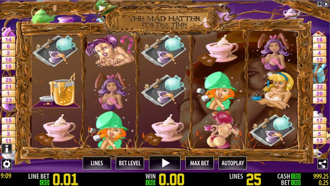 The Mad Hatter – It’s Tea Time slot