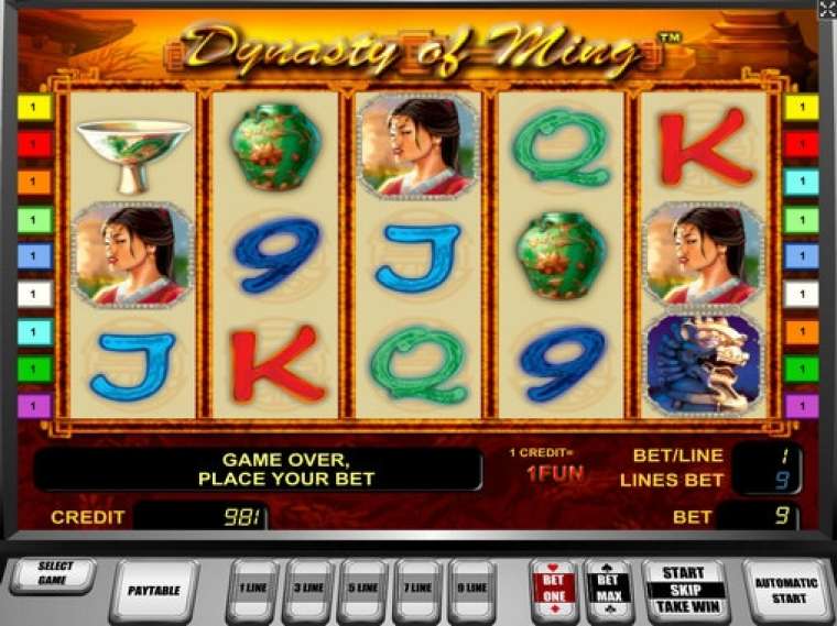 Play The Ming Dynasty slot