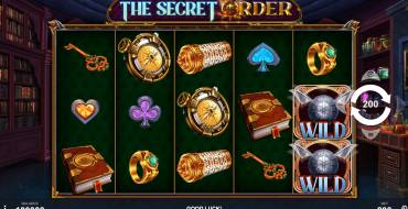The Secret Order: Slot machine