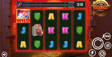 The Vault Chase: Slot machine