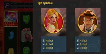 The Vault Chase: Payout table