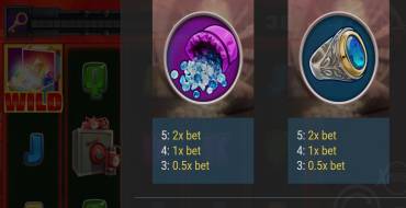 The Vault Chase: Payout table