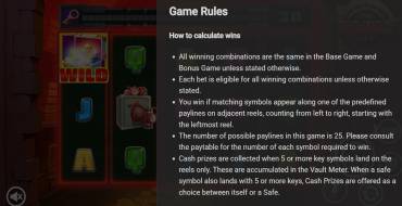 The Vault Chase: Rules