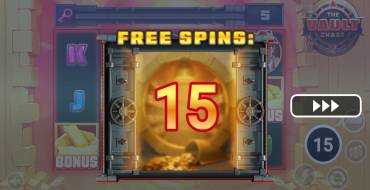 The Vault Chase: Free spins and/or respins