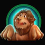 The Wizard of Oz: A cowardly lion