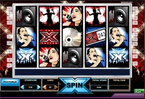 The X Factor slot