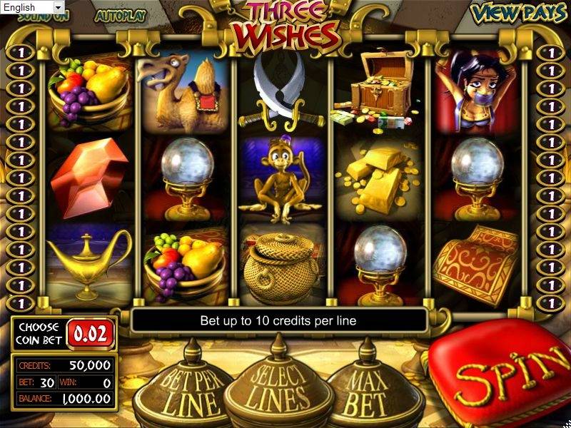 Three Wishes slot