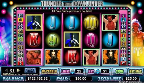 Thunder from Down Under slot
