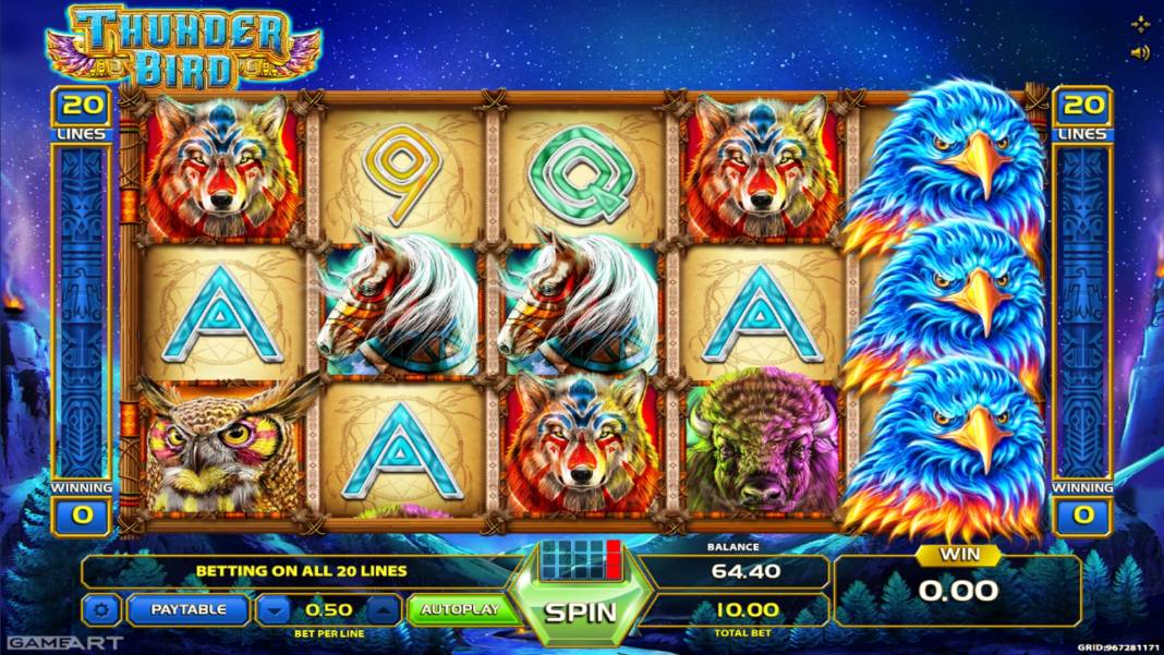 Thunderbird slot
