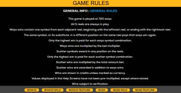 Thundering Buffalo: Rules