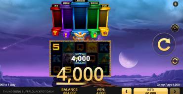 Thundering Buffalo: Jackpot Dash: Winnings