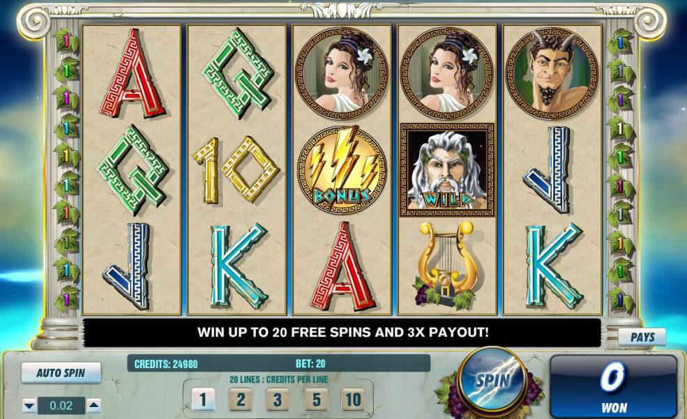 Thundering Zeus slot