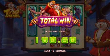Tiger Legends: Winnings