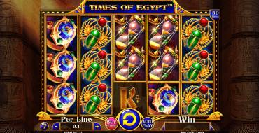 Times Of Egypt: Slot machine