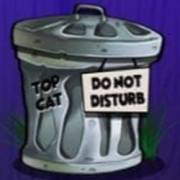 Top Cat Most Wanted Jackpot King: Garbage can