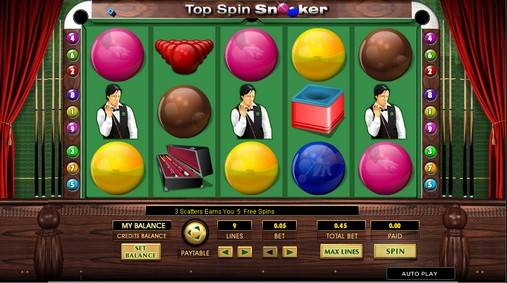 Top Spin Snooker slot
