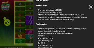 Toxic Cherry Pop: Rules