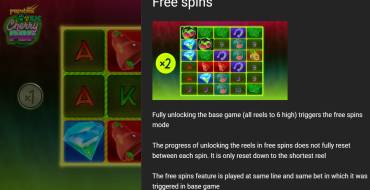 Toxic Cherry Pop: Free spins and/or respins