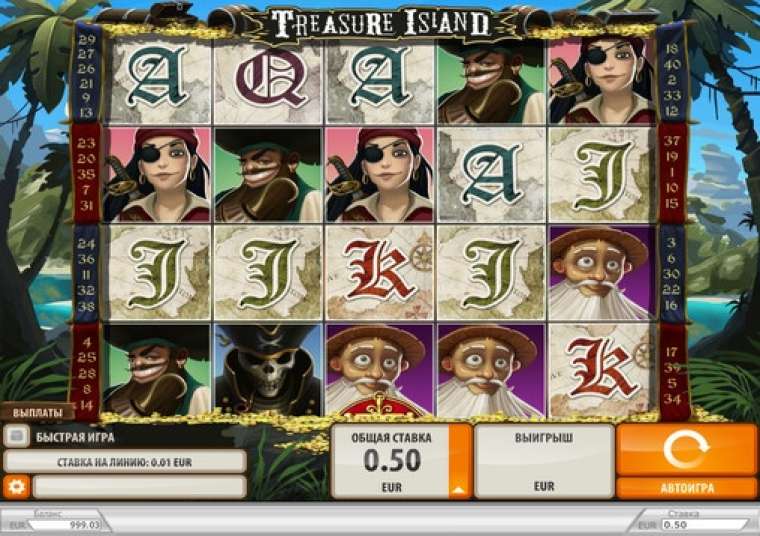 Play Treasure Island slot