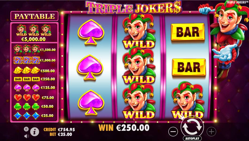 Triple Jokers slot