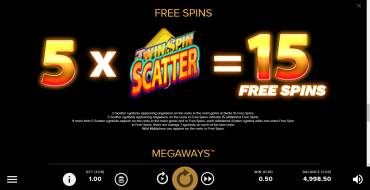 Twin Spin Megaways: Free spins