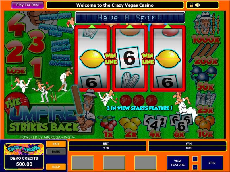 Umpire Strikes Back slot