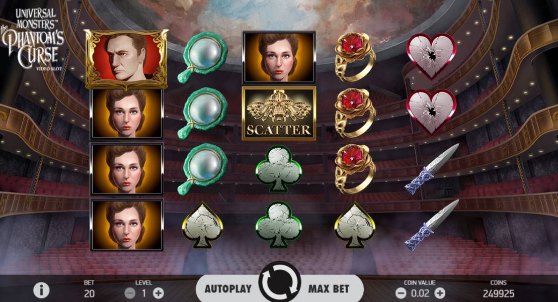 Universal Monsters: The Phantom’s Curse slot
