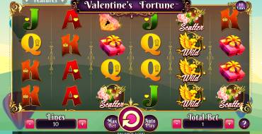 Valentines Fortune: Slot machine