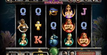 Valley of Pharaohs: Slot machine