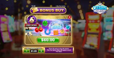 Vegas Rush: Unique features