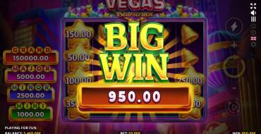Vegas Starstruck: RUNNING WINS: Winnings