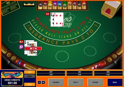 Vegas Strip Blackjack online