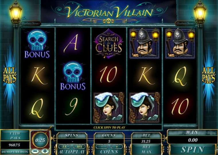 Play Victorian Villain slot