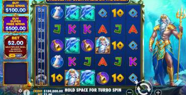 Waves of Poseidon: Slot machine