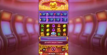 Wealthy Frog: Slot machine
