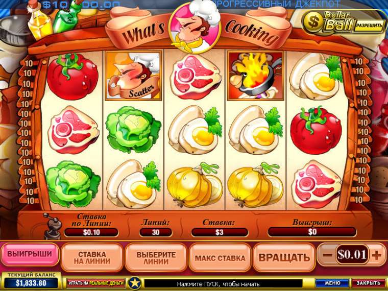 Play What is cooking slot