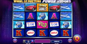 Wheel of Fortune Power Wedges: Slot machine