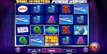 Wheel of Fortune Power Wedges: Winnings