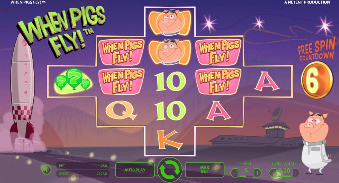 When Pigs Fly! slot
