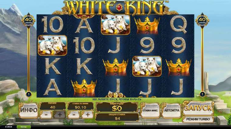 Play White King slot