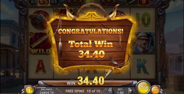 Wild Bandolier: Winnings