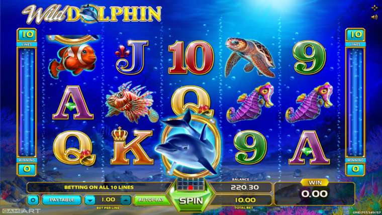 Play Wild Dolphin slot