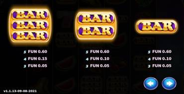 Wild Joker Stacks: Payout table