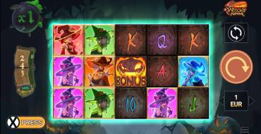 Witchy Poppins: Slot machine