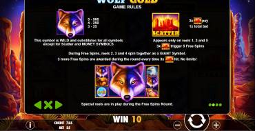 Wolf Gold: Free-spins