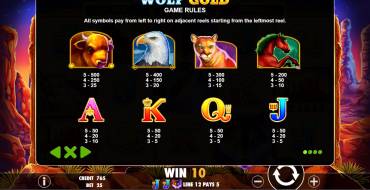 Wolf Gold: Bonuses